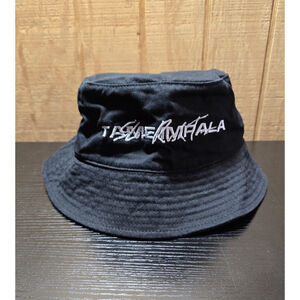 Tame Impala Official Merchandise Bucket Hat Black Embroidered Logo